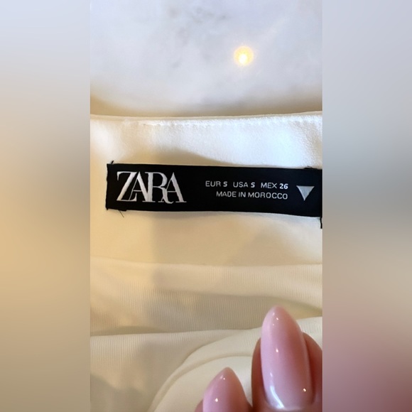 Zara Draped Mini Skirt - Picture 13 of 14